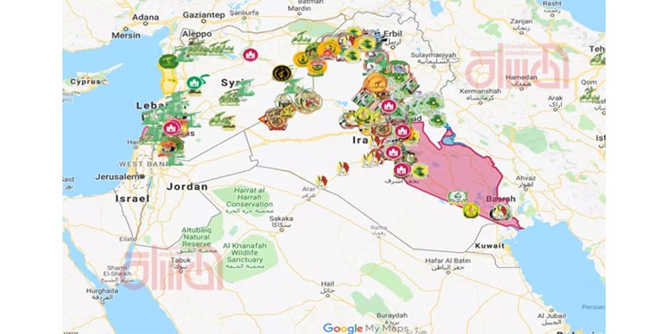 ماهي أماكن انتشار المليشيات الشيعية في الشرق الأوسط..!؟