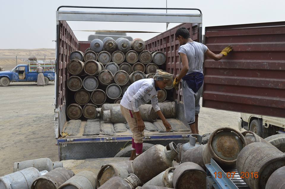 مدير منشأة الغاز: 1500 أسطوانة غاز تباع يوميًا في مأرب لزيادة حصة السوق وسد فجوة الطلب 