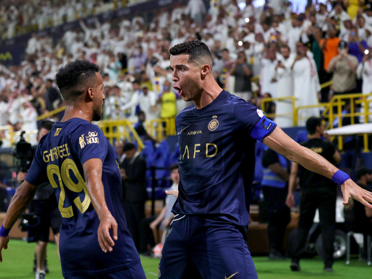 الدوري السعودي.. رونالدو يتألق مجددا مع النصر في جولة 