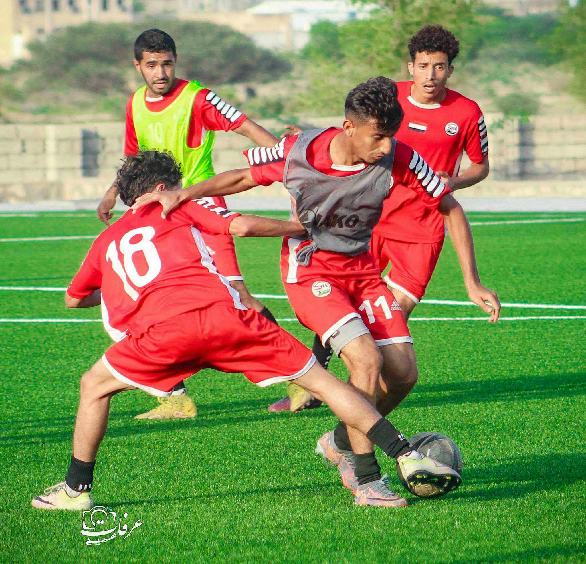 منتخب الشباب يواصل تمارينه المكثفة إستعدادا لبطولة غرب آسيا الثالثة