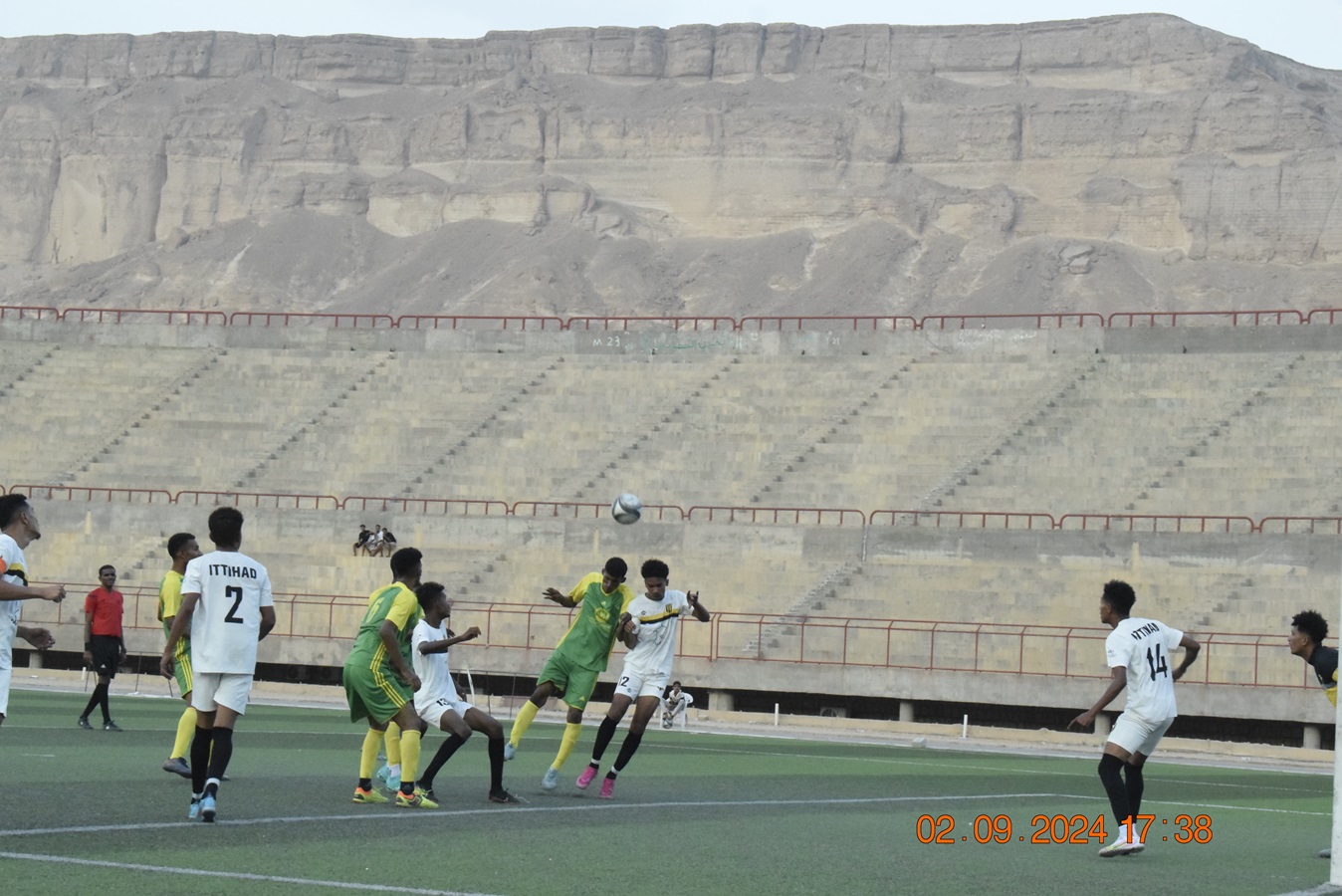 الاتحاد بسيئون يمطر شباك الاحقاف بسباعية في ثالثة الوادي